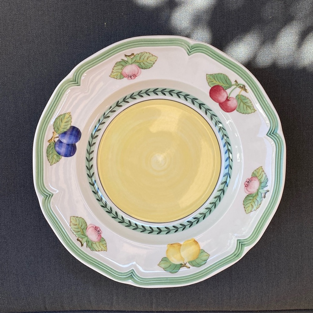 Villeroy and Boch French Garden - set of Two Soup/Pasta Bowl